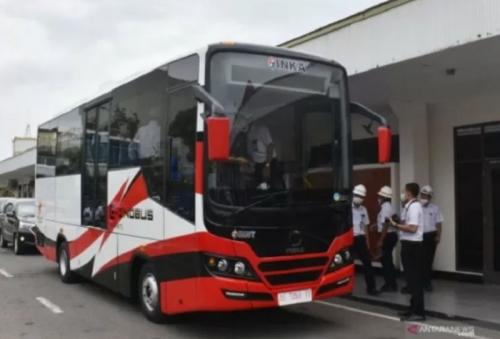 KTT G20, Kemenhub Siapkan 30 Bus Listrik Buatan Dalam Negeri