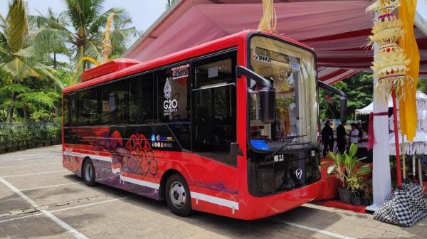 Bus Listrik Merah Putih, Kendaraan KTT G20 Wujud Nyata Transisi Energi Berkelanjutan