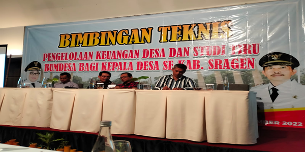 196 Kepala Desa se-Kabupaten Sragen Ikuti Bimbingan Teknis (Bimtek) Peningkatan Kapasitas di Bali