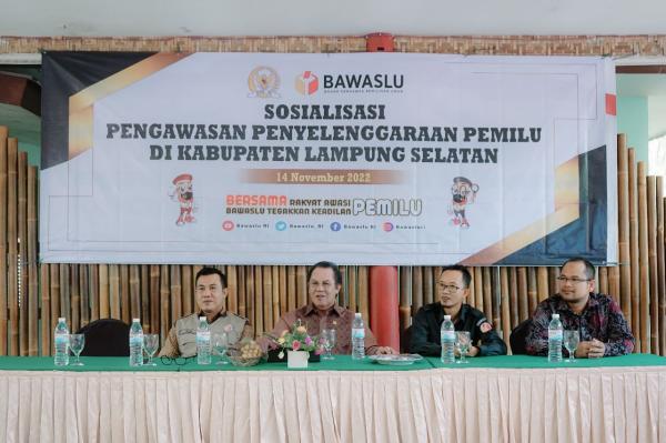 Sosialisasi PPP, Bawaslu Lampung Selatan Ajak Masyarakat Terlibat Aktif dalam Pemilu 2024