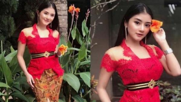 Intip Siapa Wanita Berkebaya Merah yang Jadi Sorotan Netizen