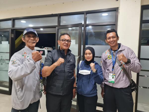 Plt Bupati Bogor Motivasi Tim Arung Jeram Kabupaten Bogor Tampil All Out di Porprov Jabar 2022