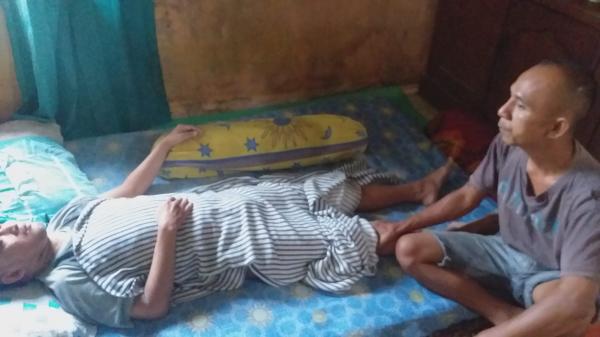 2 Tahun Warga Desa Tajimalela Lampung Selatan Menderita Lumpuh, Dinas Kesehatan Diduga Tutup Mata