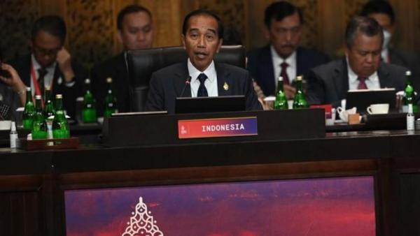 Tok! KTT G20 Resmi Dibuka Presiden Jokowi