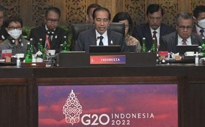 Buka KTT G20, Presiden Jokowi Minta Anggota G20 Tidak Memecah Dunia