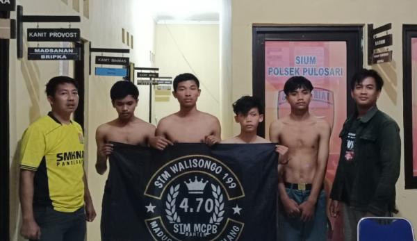 Tawuran di Pandeglang, 5 Pelajar Diamankan Bersama 10 Unit Motor 