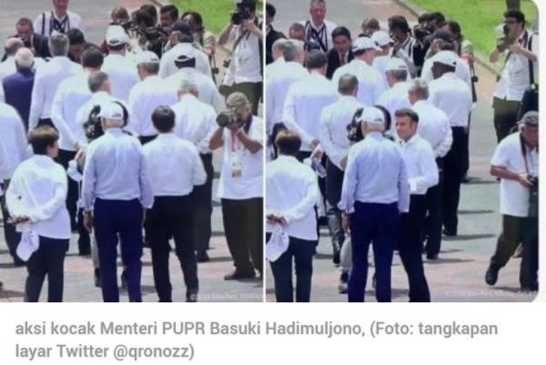 Netizen Gemes Banget Lihat Menteri Basuki PUPR Menyamar Jadi Fotografer Dadakan di KTT G20