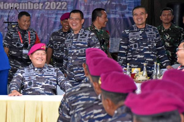 Amankan G20, Korps Marinir Rayakan HUT 77 Dengan Sederhana