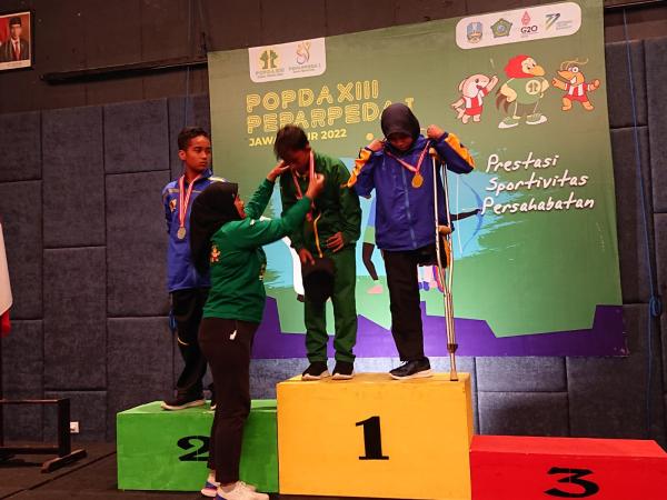 Pekan Paralympic, Kontingen Sidoarjo Sabet 3 Emas dan 3 Perak