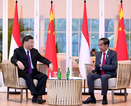 Gelar Pertemuan Bilateral, Jokowi -  Xi Jinping Sepakati Kerjasama Tiongkok Indonesia