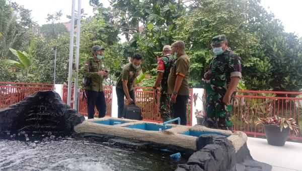 Satgas Citarum Harum Sektor 12 Sidak IPAL RSUD Cianjur, Begini Hasilnya