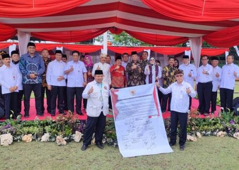 Percontohan Nasional Pembentukan PKUB Tingkat Desa Dicontohkan Klaten