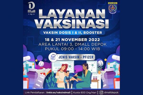 Dinkes Depok Buka Kembali Layanan Vaksin Covid-19