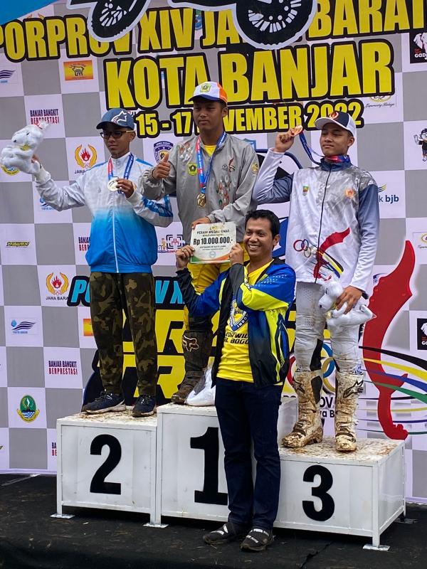 Tim Balap Motor Kabupaten Bogor Juara Umum Porprov Jabar 2022, Pemkab Diminta Bangun Sirkuit