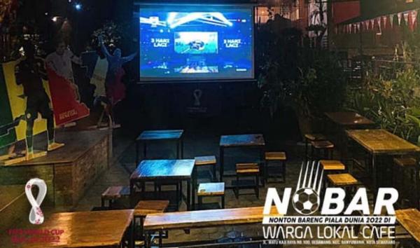 Rasakan Sensasi Gayengnya Nobar Piala Dunia di Kafe Warga Lokal Gedawang