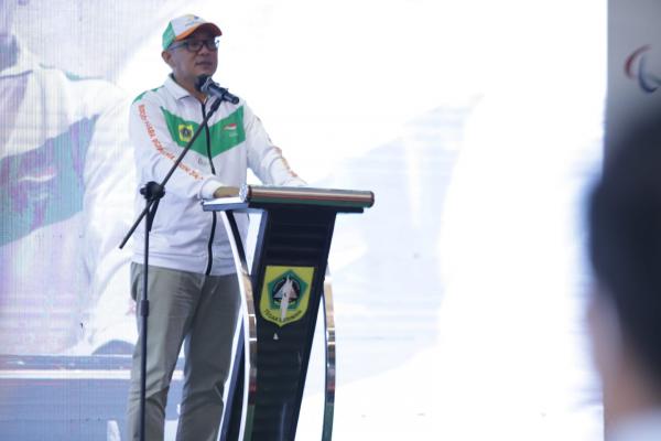 Plt Bupati Bogor Minta Kontingen NPCI Kabupaten Bogor Masuk Tiga Besar Peparda Jabar 2022