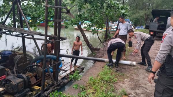 Beroperasi di Kawasan Hutan Lindung Pantai, 8 Unit TI Rajuk Ilegal Diamankan Polisi