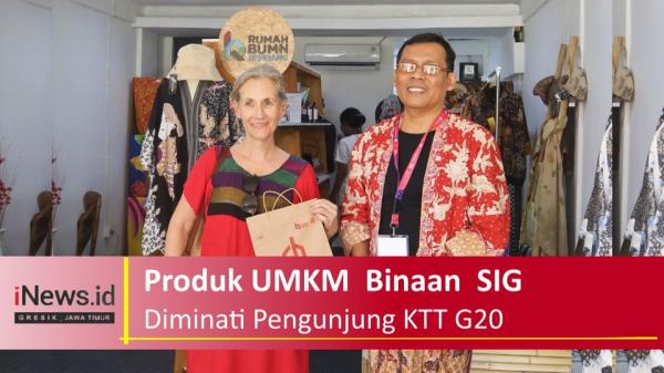 Produk Umkm Binaan Sig Diminati Pengunjung Ktt G