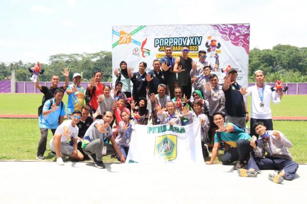 Jadi Juara Umum Porprov Jabar 2022 Tim Atletik Kabupaten Bogor Cetak Sejarah Baru