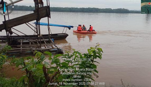 3 Hari Tenggelam di Sungai Batanghari, Warga Pemayung Belum Ditemukan