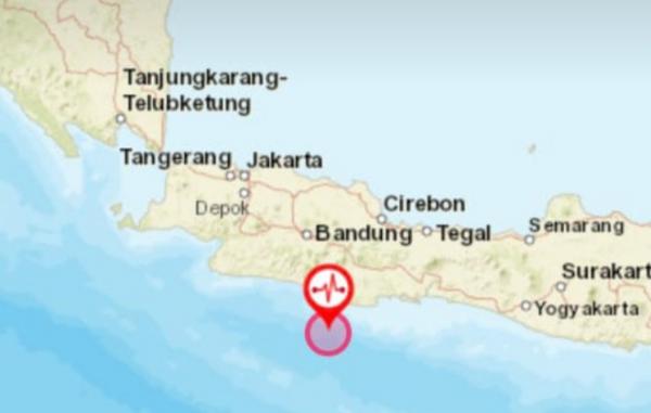 Gempa Magnitudo 5,3 Guncang Pangandaran Minggu Dinihari, Tidak Berpotensi Tsunami