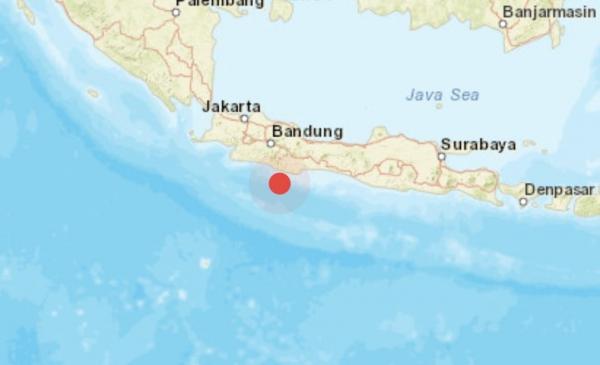 Gempa Terkini, Pangandaran Diguncang Gempa Bumi Magnitudo 5,3