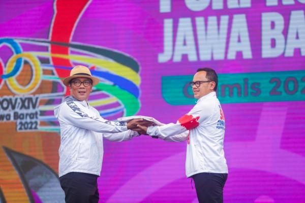 Perhelatan Olahraga Porprov Jabar 2022 Usai, Kota Bogor Didapuk Jadi Tuan Rumah Porprov Jabar 2026