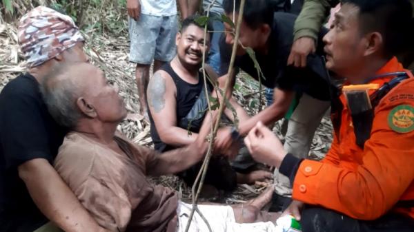 Kakek yang Hilang di Hutan Alioka Konawe Ditemukan