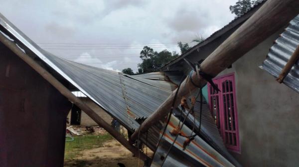 Diterjang Puting Beliung, Sejumlah Rumah di Bangka Barat Alami Kerusakan