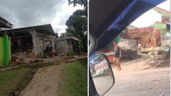 Gempa Dahsyat di Cianjur Diduga Telan Banyak Korban, Sejumlah Bangunan Rusak Berat