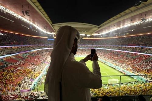 Penonton Dapat Souvenir Minyak Wangi hingga Siwak,  Setelah Pulang Nonton Piala Dunia