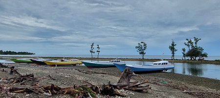 Akibat Cuaca Ekstrem, Nelayan di Tapandullu Berhenti Melaut