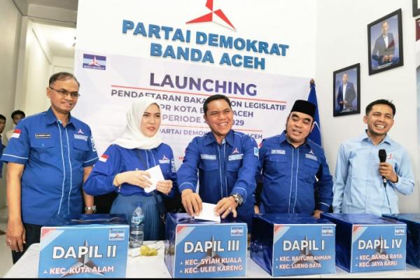 Demokrat Banda Aceh Target Raih 7 Kursi DPRK, Ketua DPC: Kita Optimis