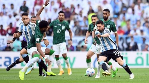 Hasil Piala Dunia 2022: Argentina Kena Comeback Arab Saudi 1-2
