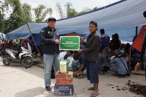 Bantuan Korban Gempa dari Pupuk Kujang Disalurkan Hingga Pelosok Cianjur