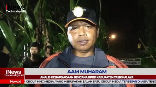 VIDEO: Jembatan Penghubung 2 Desa di Cibalong Tasikmalaya Ambruk, 3 Pemotor Jatuh ke Sungai