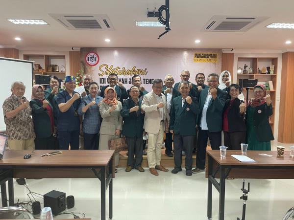 IDI Wilayah Jawa Tengah dan Dokter Anggota DPRD Provinsi Jawa Tengah Bangun Silaturahmi