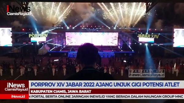 VIDEO: Opening Ceremony Porprov XIV Jabar 2022 di Stadion Galuh Ciamis Dimeriahkan Tarian Daerah
