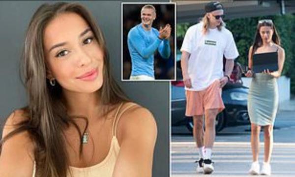 Striker Manchester City  Erling Haaland Diam-Diam Jalin Asmara Pesepak Bola Cantik Isabel Johansen