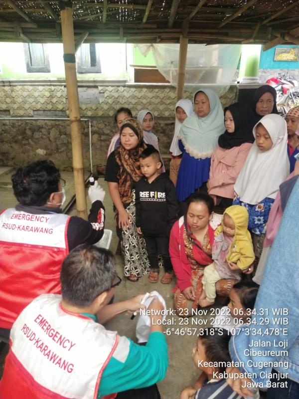 Rsud Karawang Kirim Bantuan Ke Korban Gempa Bumi Cianjur 0227