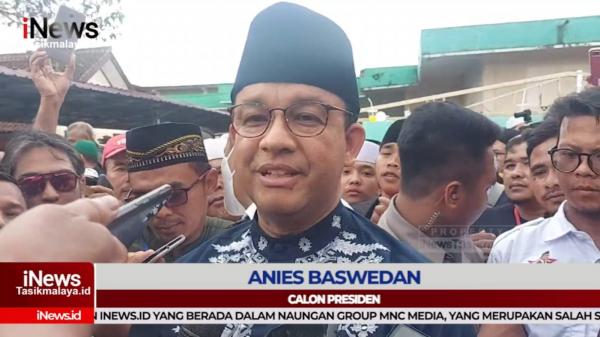 VIDEO: Anies Baswedan Disambut Ribuan Warga Tasikmalaya: MasyaAllah Sangat Luar Biasa