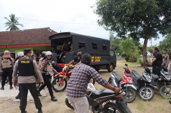Polisi Tangkap 15 Terduga Perusakan Aset PT Gunung Aji Jaya Lampung Tengah