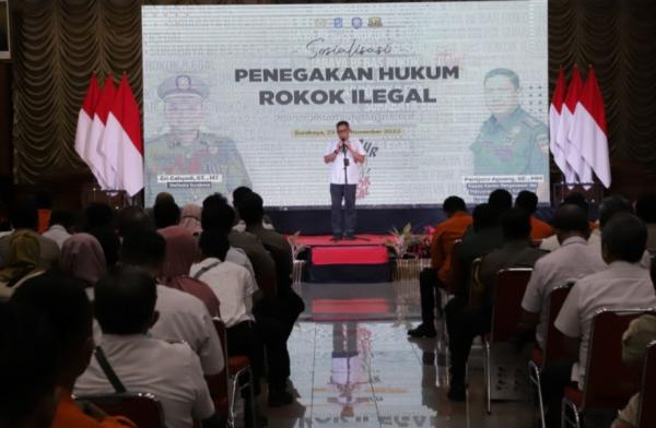 Januari-November 2022, Peredaran Rokok Ilegal di Surabaya Rugikan Negara Rp400 Miliar