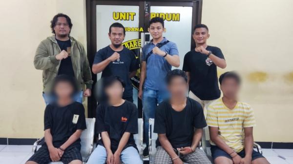 4 Remaja di Kota Bima Diringkus Polisi Setelah Aniaya Anggota Satpol PP