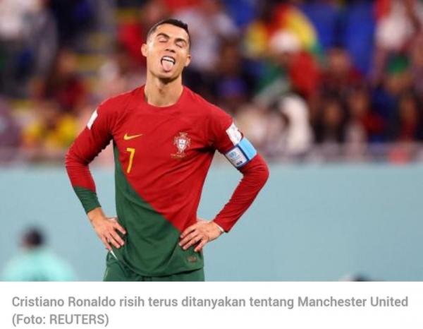 Usai Laga Portugal vs Ghana, Cristiano Ronaldo Ngambek! Ini Penyebabnya