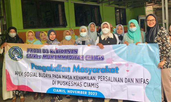 STIKes Muhammadiyah Ciamis Lakukan Pengabdian Masyarakat, Berikan Layanan Konsultasi Kesehatan Bumil