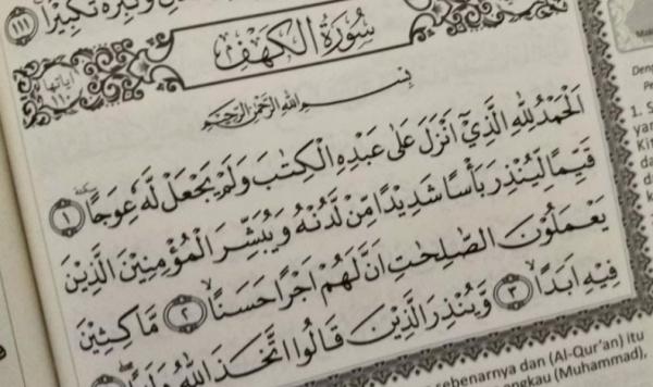 Jumat Berkah Baca Surat Al Kahfi, Lengkap Teks Arab, Latin dan Artinya di Alquran Digital Okezone