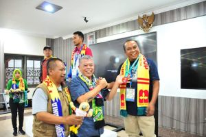 Lomba Karya Jurnalistik Porwanas XIII di Malang, M Amin Sumbang Perunggu untuk PWI Riau