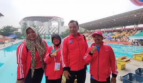 Tiara, Atlet Renang Asal Pangandaran Raih Medali Emas di Peparda VI Jabar