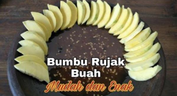 Resep Bumbu Rujak Tanpa Kacang, Bikinnya Mudah dan Rasanya Enak Banget Lho